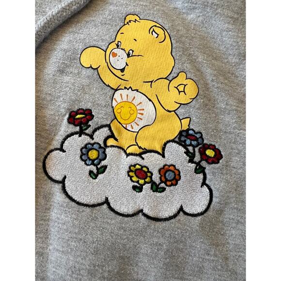 Care Bears gray hoodie pullover sweatshirt, Vintage, Women's size XXS - Picture 5 of 10